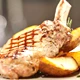 Cotlet de porc cu os la Grill MENIURI Gold Terrace Ocna Mureș Transilvania. Delivery!