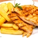 Piept de pui la Grill MENIURI Gold Terrace Ocna Mureș Transilvania. Delivery!