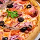Pizza Capriciosa PIZZA Gold Terrace Ocna Mureș Transilvania. Pizza Delivery!